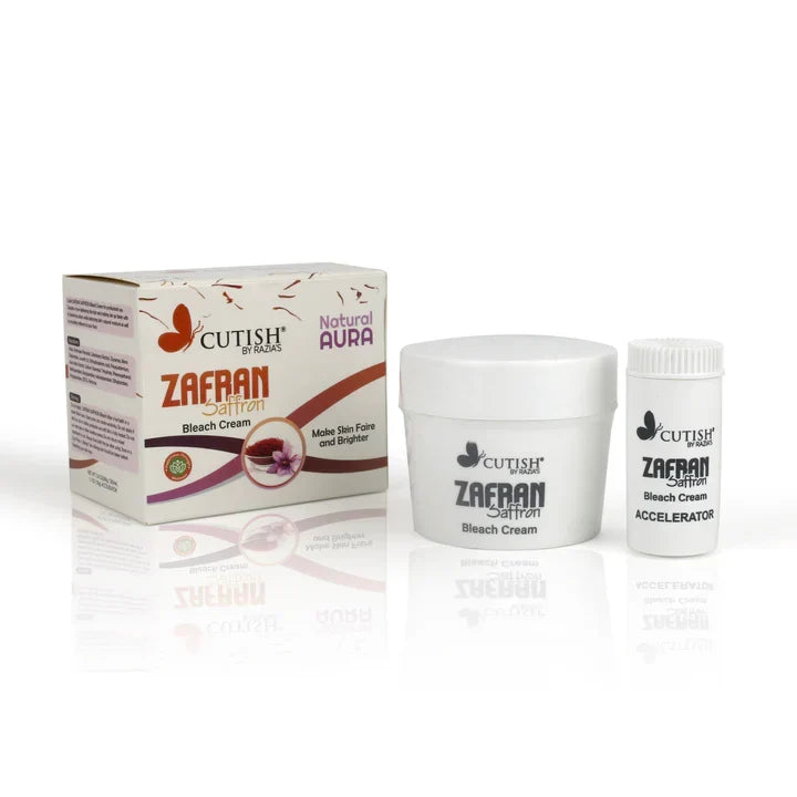 Cutish Zafran Bleach Cream - Buy Online in Pakistan at Cosmia.pk