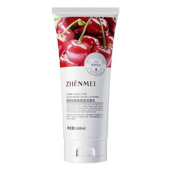ZHENMEI Cherry Amino Acid Moisturizing Facial Cleanser 168ml - Buy Online in Pakistan at Cosmia.pk