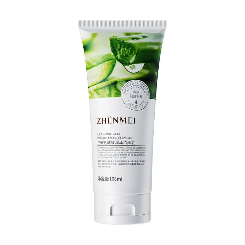 ZHENMEI Aloe Amino Acid Moisturizing Facial Cleanser 168ml - Buy Online in Pakistan at Cosmia.pk