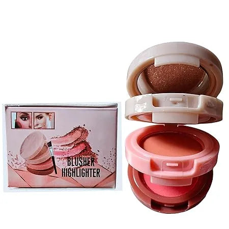 Mocallure New Professional Long Lasting Waterproof 3 in1 Makeup Blusher & Highlighter - Buy Online in Pakistan at Cosmia.pk