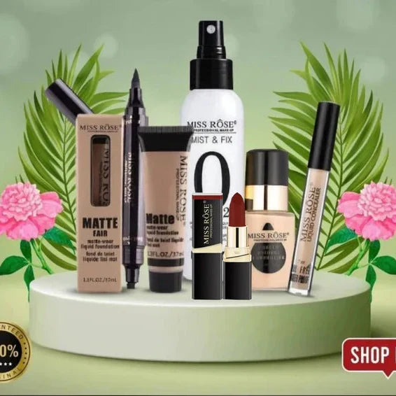 Miss Rose 6 Pcs Complete Makeup Deal - Buy Online in Pakistan at Cosmia.pk