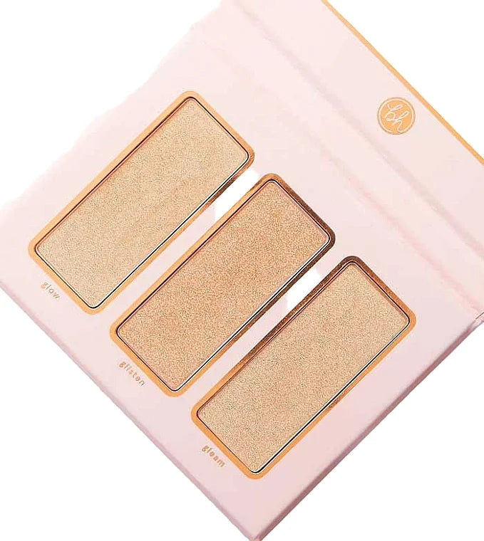 Bh Comsetics Mrs. Bella Highlighter Palette - 3 Colors - Buy Online in Pakistan at Cosmia.pk