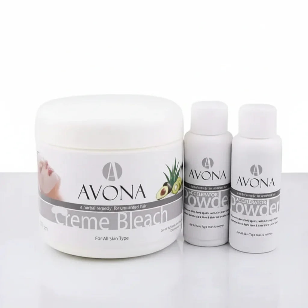 Avona 3-in-1 Woma Creme Bleach Set - Buy Online in Pakistan at Cosmia.pk