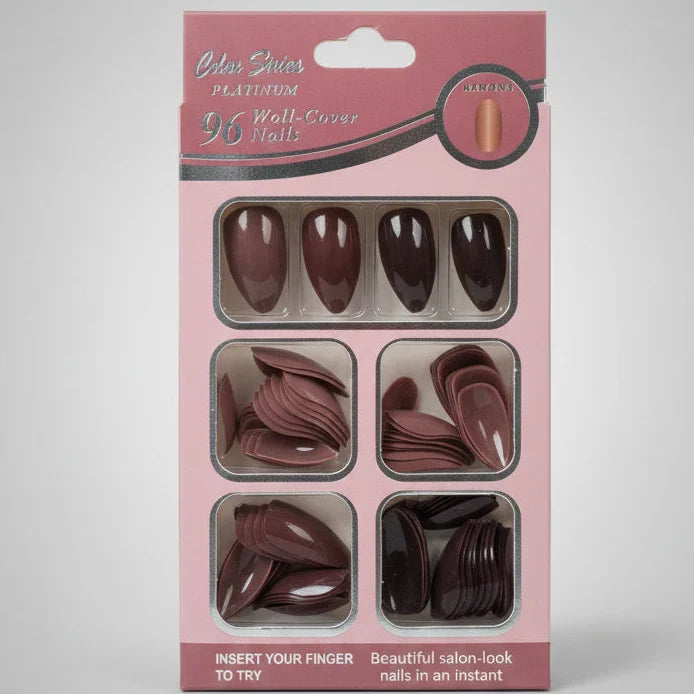 Color Sister 96-Piece Artificial Nails Set - Buy Online in Pakistan at Cosmia.pk