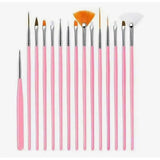 15 Pcs Nail Art Drawing Liner Brush Kit - Buy Online in Pakistan at Cosmia.pk