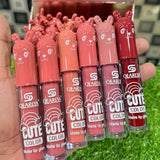 Qearlya Cute Matte Lip Gloss - Pack Of 6 - Buy Online in Pakistan at Cosmia.pk