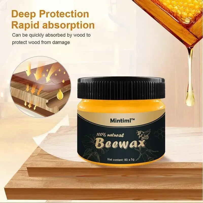 Mintiml BeesWax Polisher for Furniture Solid Wood Care Wax - Buy Online in Pakistan at Cosmia.pk