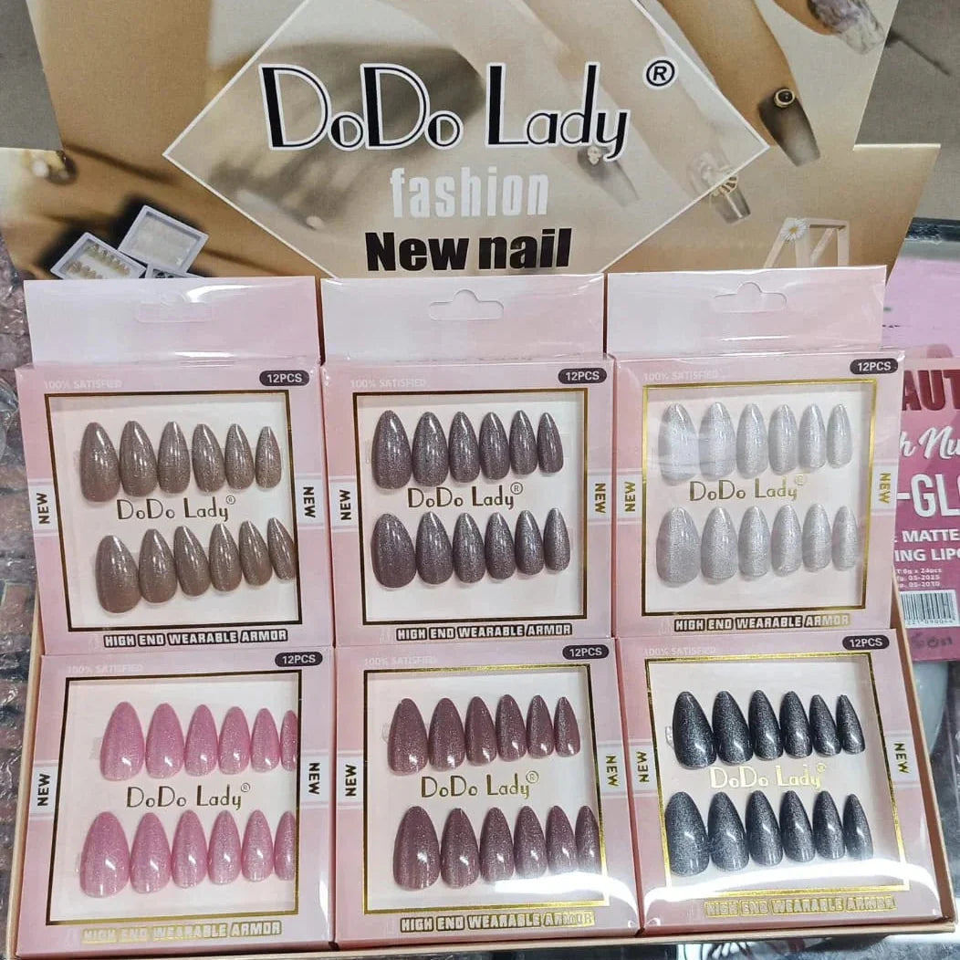 Dodo Lady Fashion New Nail - 12Pcs - Buy Online in Pakistan at Cosmia.pk