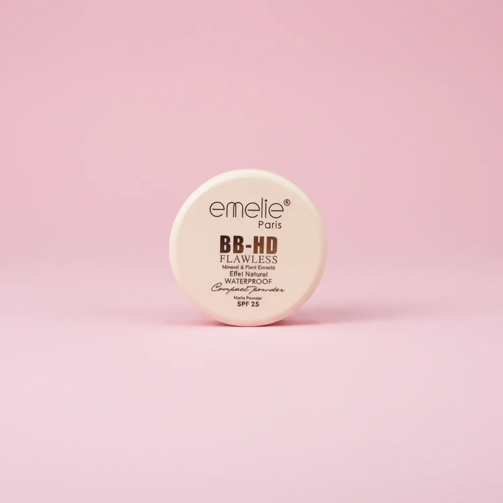 Emelie 2in1 BB HD Flawless Compact Powder - Buy Online in Pakistan at Cosmia.pk