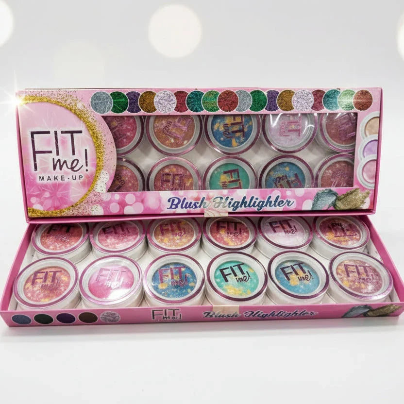 Fit Me Makeup Blush Highlighter - 12 Pcs Set - Buy Online in Pakistan at Cosmia.pk
