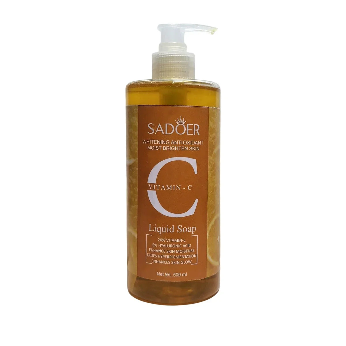 Sadoer Vitamin C Antioxidant Liquid Soap – 500ml - Buy Online in Pakistan at Cosmia.pk
