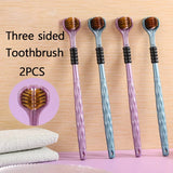 Three Side Toothbrush Pack of 2 - Buy Online in Pakistan at Cosmia.pk