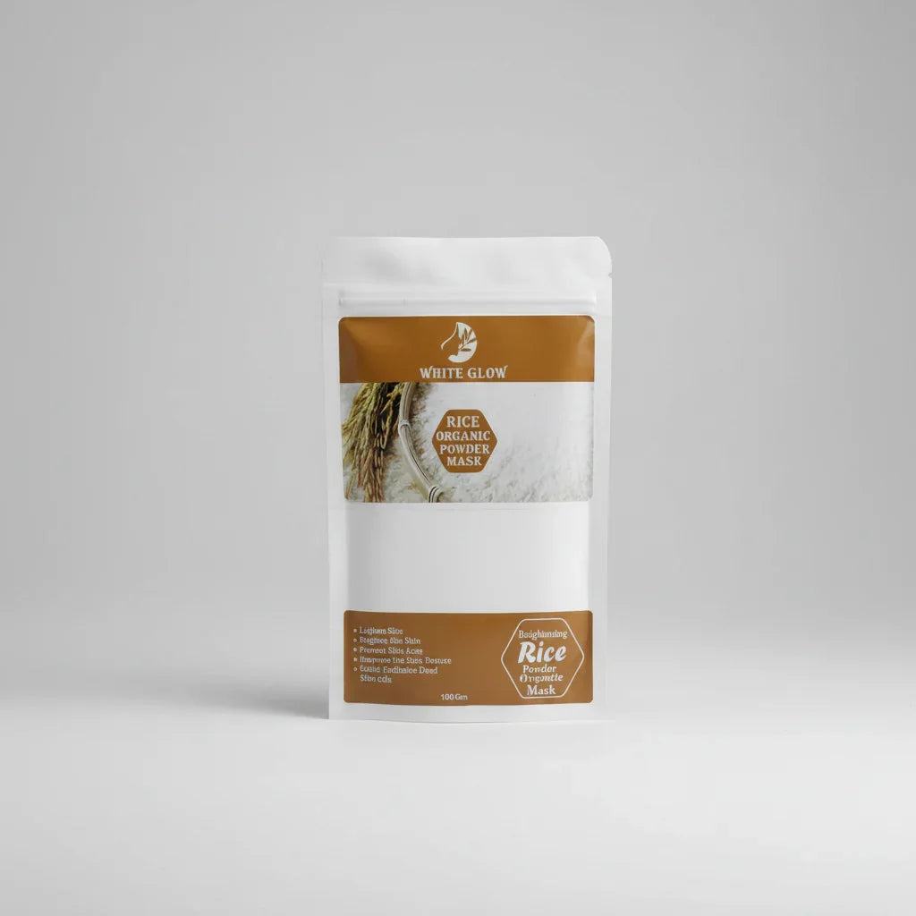 white glow rice powder mask - 100g - Buy Online in Pakistan at Cosmia.pk