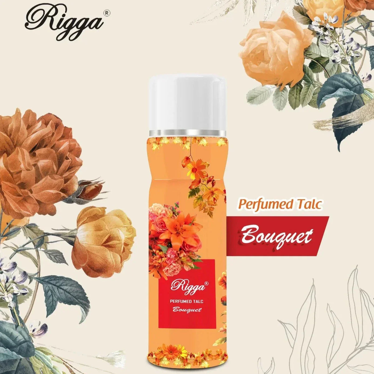 Rigga Bouquet Talcum Perfume 250g - Buy Online in Pakistan at Cosmia.pk