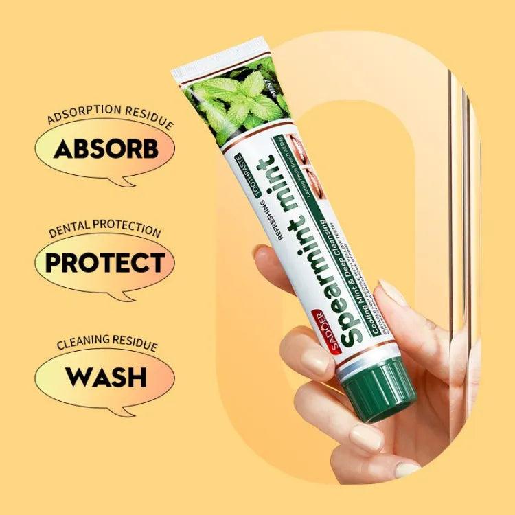 Sadoer Spearmint Mint Deep Cleansing & Cooling Mint Refreshing Toothpaste 100g - Buy Online in Pakistan at Cosmia.pk
