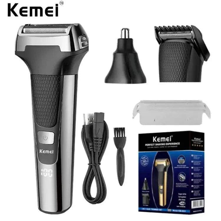 3 in 1 Kemei KM-6551 Grooming Kit - Buy Online in Pakistan at Cosmia.pk