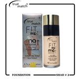 True Match Mousse Oil Free Matte Full Coverage Liquid Foundation - Buy Online in Pakistan at Cosmia.pk