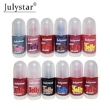 Julystar Glossy Jelly Peel off Nail Polish (Pack of 12Pcs) - Buy Online in Pakistan at Cosmia.pk