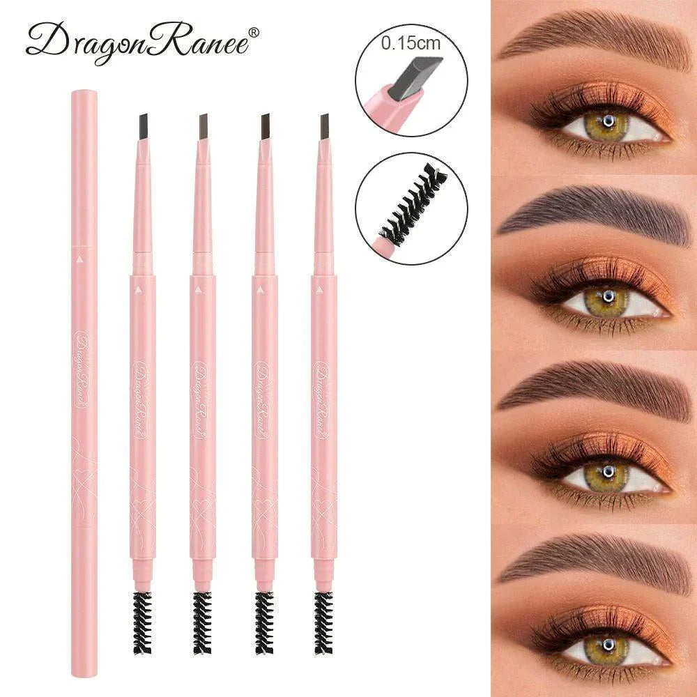 Dragon Ranee 2 In 1 Eyebrow Pencil – Natural Waterproof Smooth - Buy Online in Pakistan at Cosmia.pk