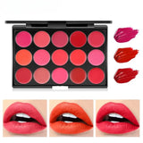 Miss Rose Matte Nourishing Lip Cream Palette - 15 Colors - Buy Online in Pakistan at Cosmia.pk