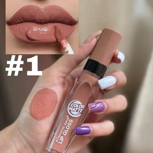 Romantic Bird Matte Lip Gloss Set - Buy Online in Pakistan at Cosmia.pk