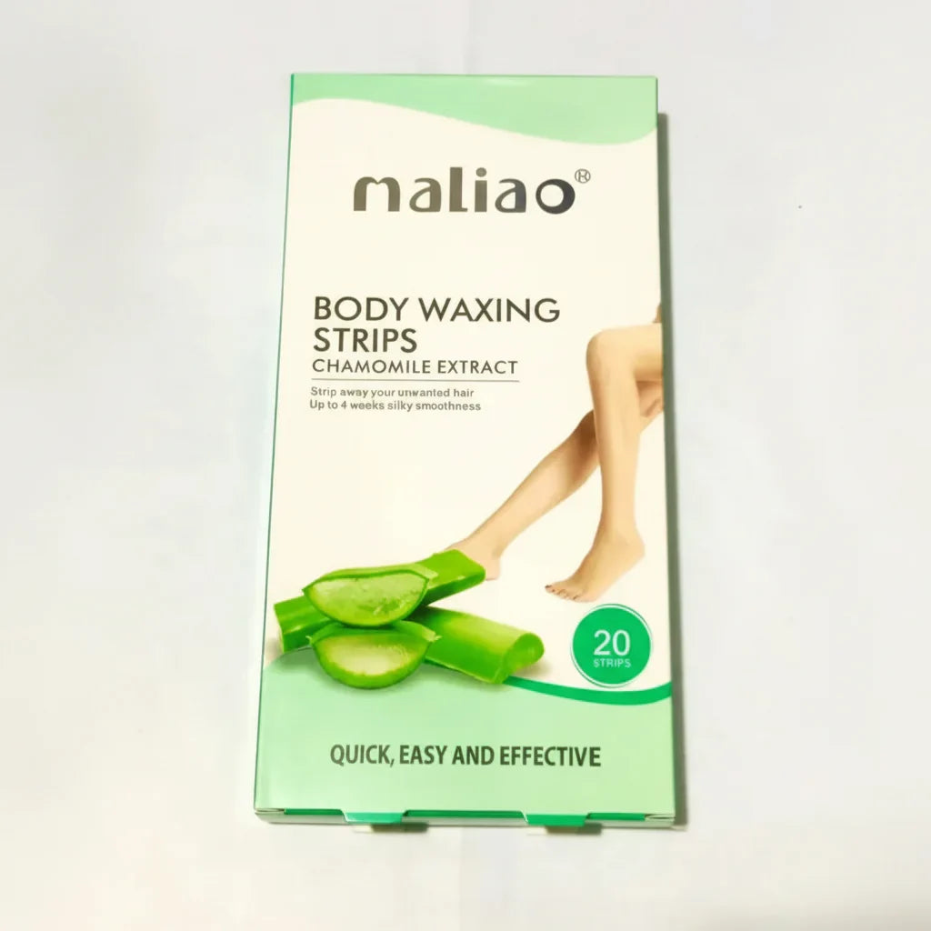 Maliao Wax Strips Extracts Full Body - 10 Strips - Buy Online in Pakistan at Cosmia.pk