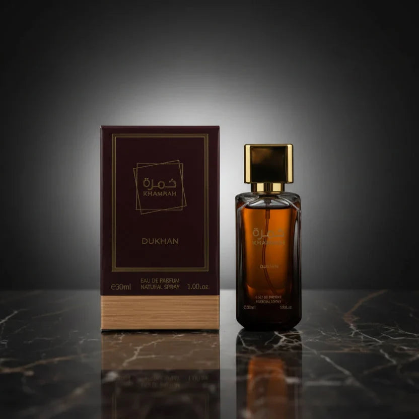 Lattafa Khamrah Dukhan Pocket Perfume for men & women - 30ml - Buy Online in Pakistan at Cosmia.pk