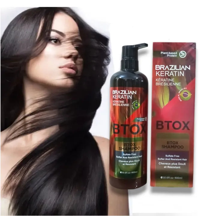 Brazilian Keratin Botox Shampoo Sulfate Free - 900ml - Buy Online in Pakistan at Cosmia.pk