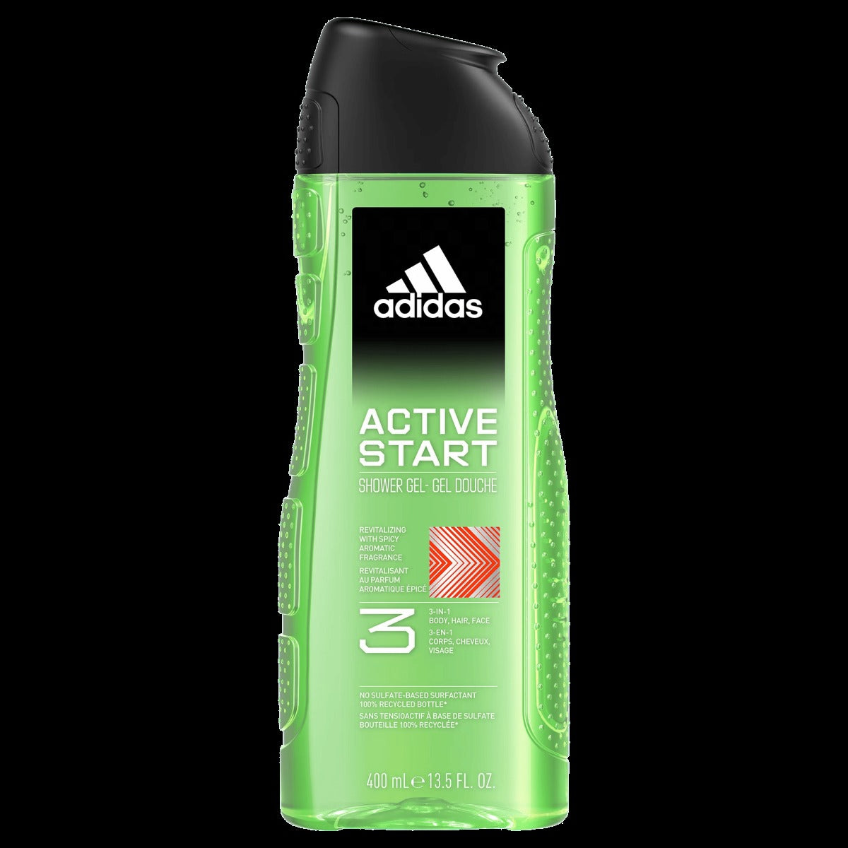 Adidas Active Start 3-in-1 Shower Gel 400ml — buy original online in Pakistan at Cosmia.pk