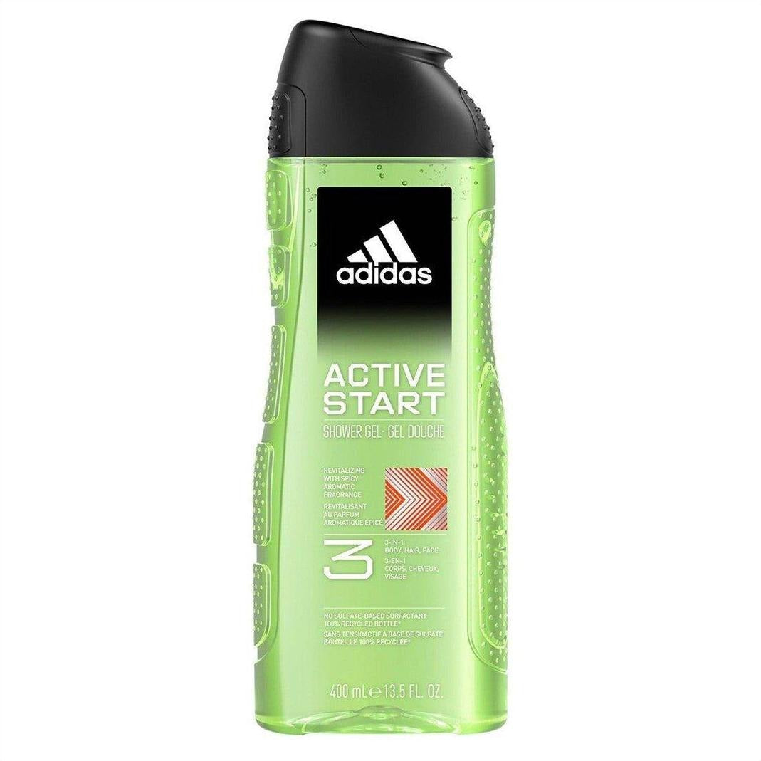 Adidas Active Start 3-in-1 Shower Gel 400ml — buy original online in Pakistan at Cosmia.pk