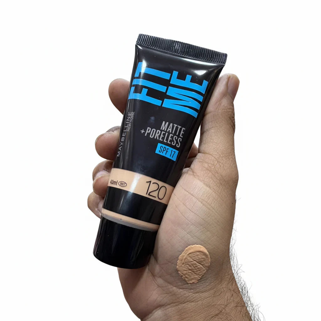 Fitme Foundation Tube Matte + Poreless SPF17 40ml - Buy Online in Pakistan at Cosmia.pk