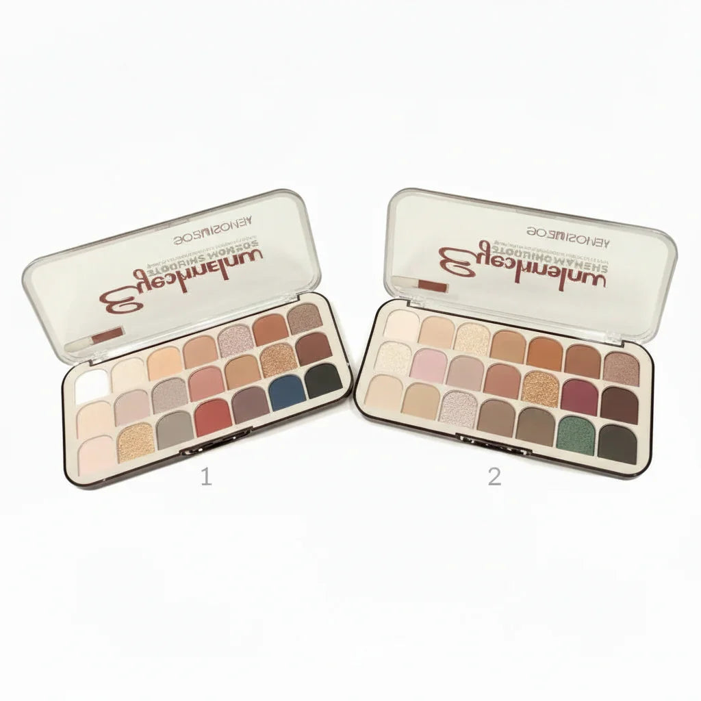 Sevencool Eyeshadow and Glitter Perfect Palette - 21 Colors - Buy Online in Pakistan at Cosmia.pk