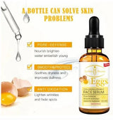 Aichun Beauty Eggs Face Serum benefits - pore defense, smooth and protect, anti oxidation