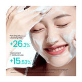 Anua PDRN Hyaluronic Acid Moisturizing Cleansing Foam 150ml clinical cleansing results — K-beauty face wash at Cosmia.pk