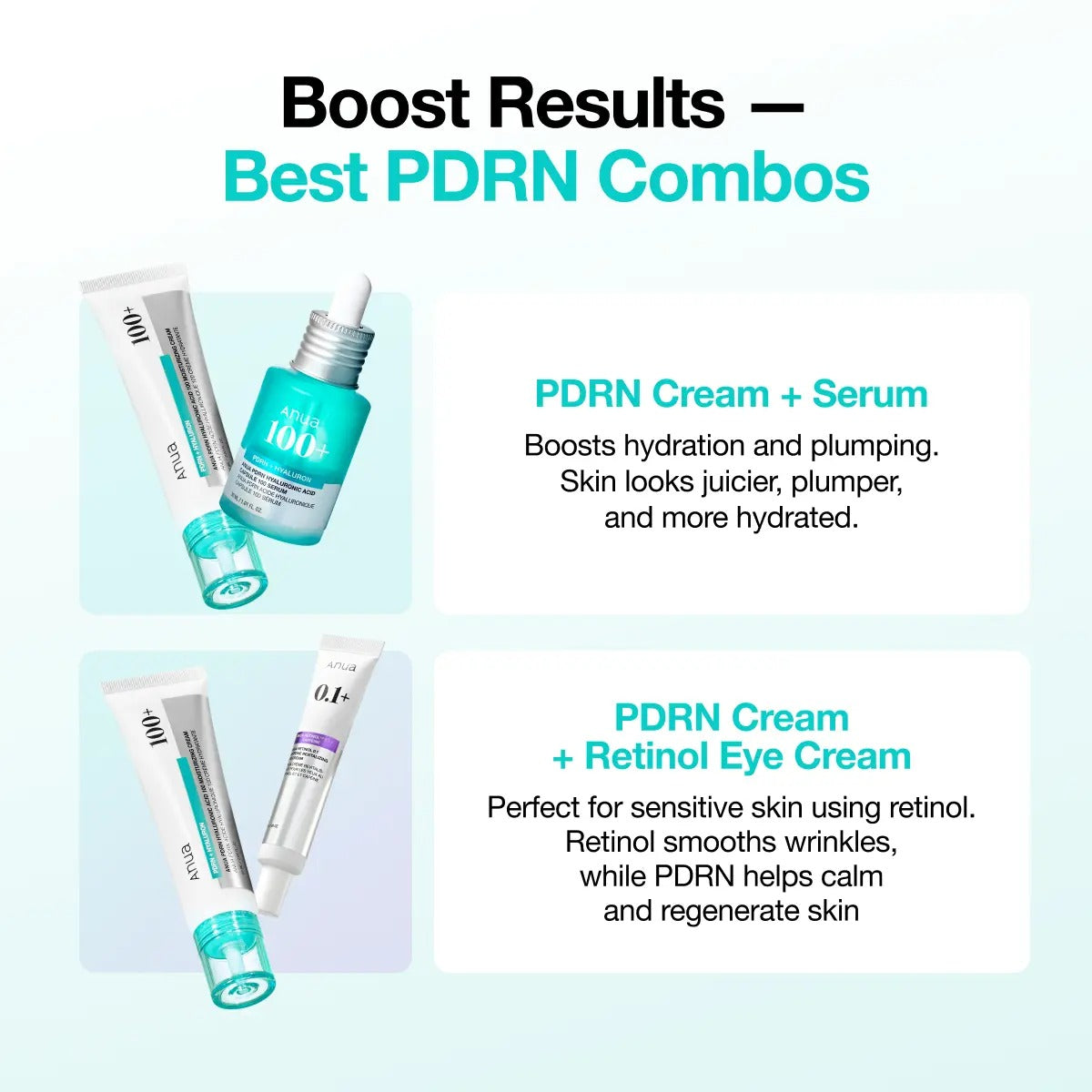 Anua PDRN Serum and Cream combo set - Buy Online in Pakistan at Cosmia.pk