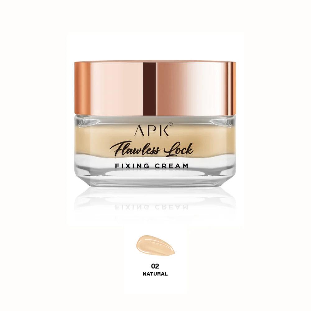 APK Flawless Lock Fixing Cream shade 02 Natural — buy online in Pakistan
