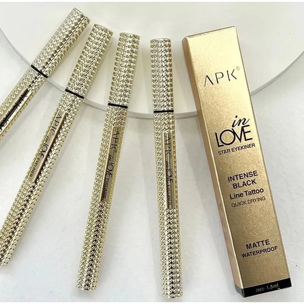 APK In Love Star Eyeliner Intense Black PKA-04 – 1.5ml - Buy Online in Pakistan at Cosmia.pk