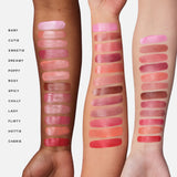 Saie Dew Blush Liquid Cheek Flush arm swatches - shade range
