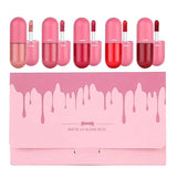 Gegemoon Mini Matte Lip Gloss 5pcs Set Gegemoon