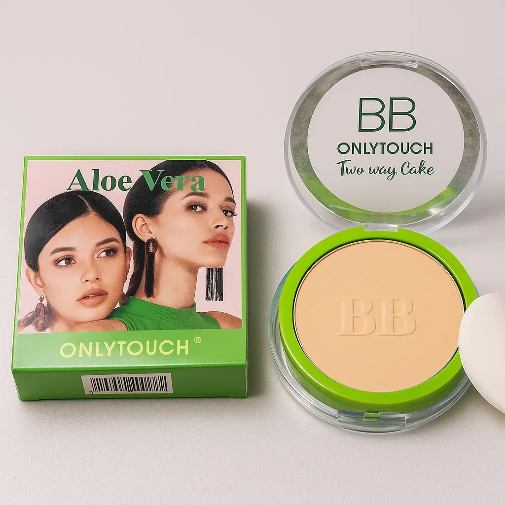 Only Touch 2 in 1 Aleo Vera BB Compact Powder - Buy Online in Pakistan at Cosmia.pk