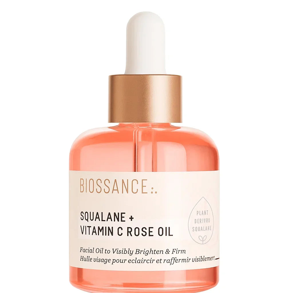 Biossance Squalane + Vitamin C Rose Oil 30ml Made in USA - Buy Online in Pakistan at Cosmia.pk