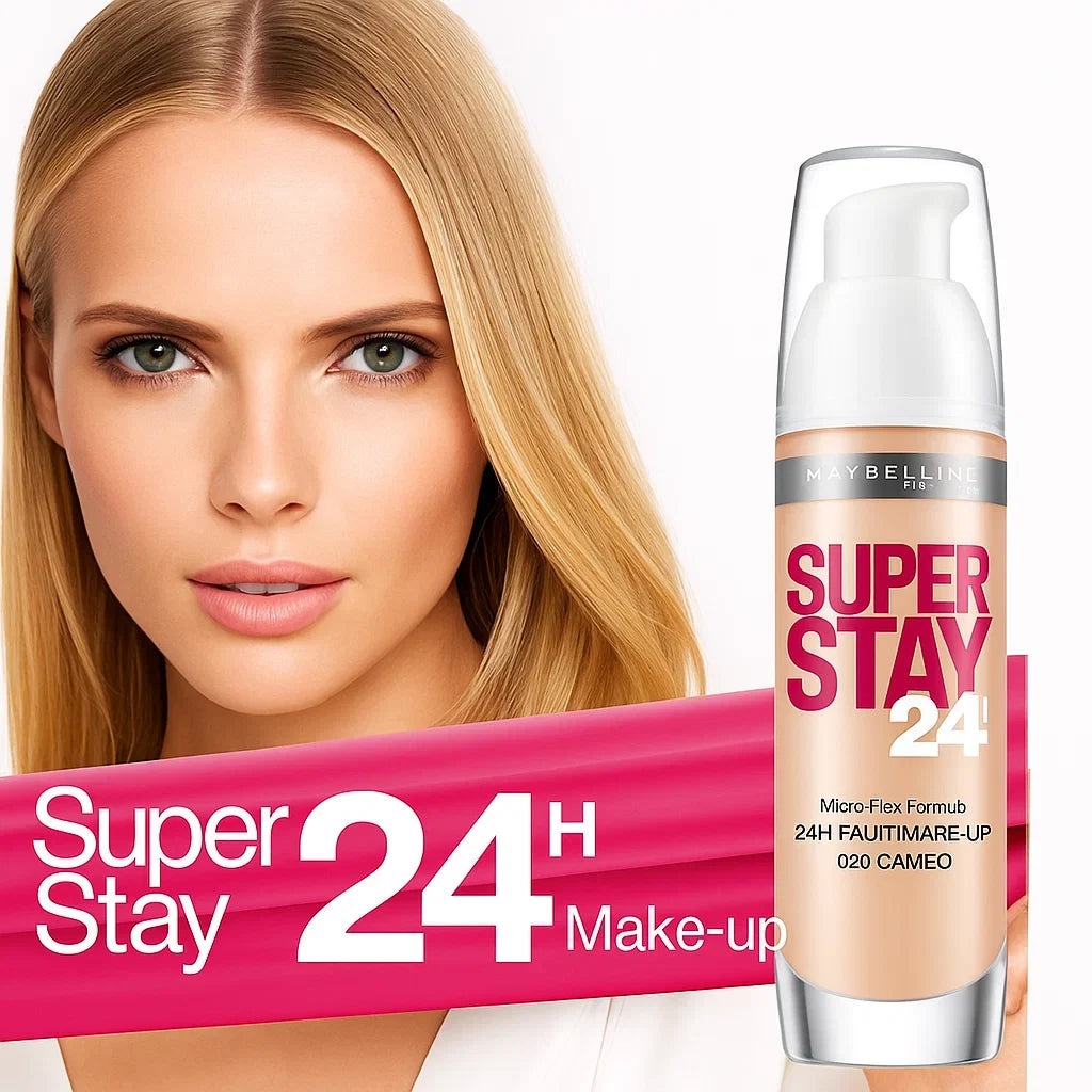 Maybelline Foundation Super Stay 24H - Buy Online in Pakistan at Cosmia.pk