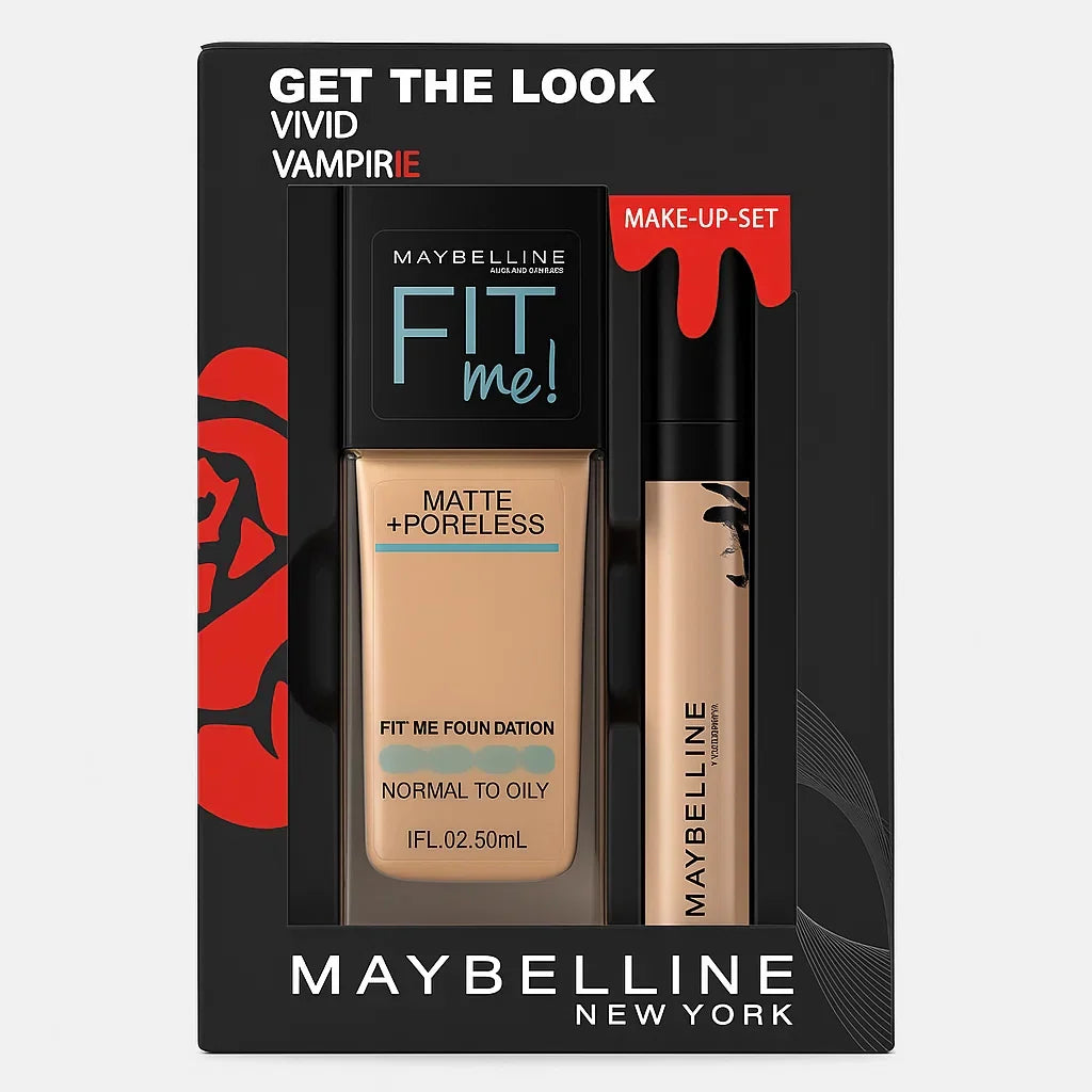 Maybelline New York  Foundation + Concealer Deal - Buy Online in Pakistan at Cosmia.pk