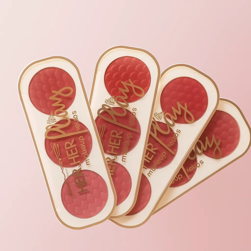 MSYAHO 3-Color Blush Palette - Buy Online in Pakistan at Cosmia.pk