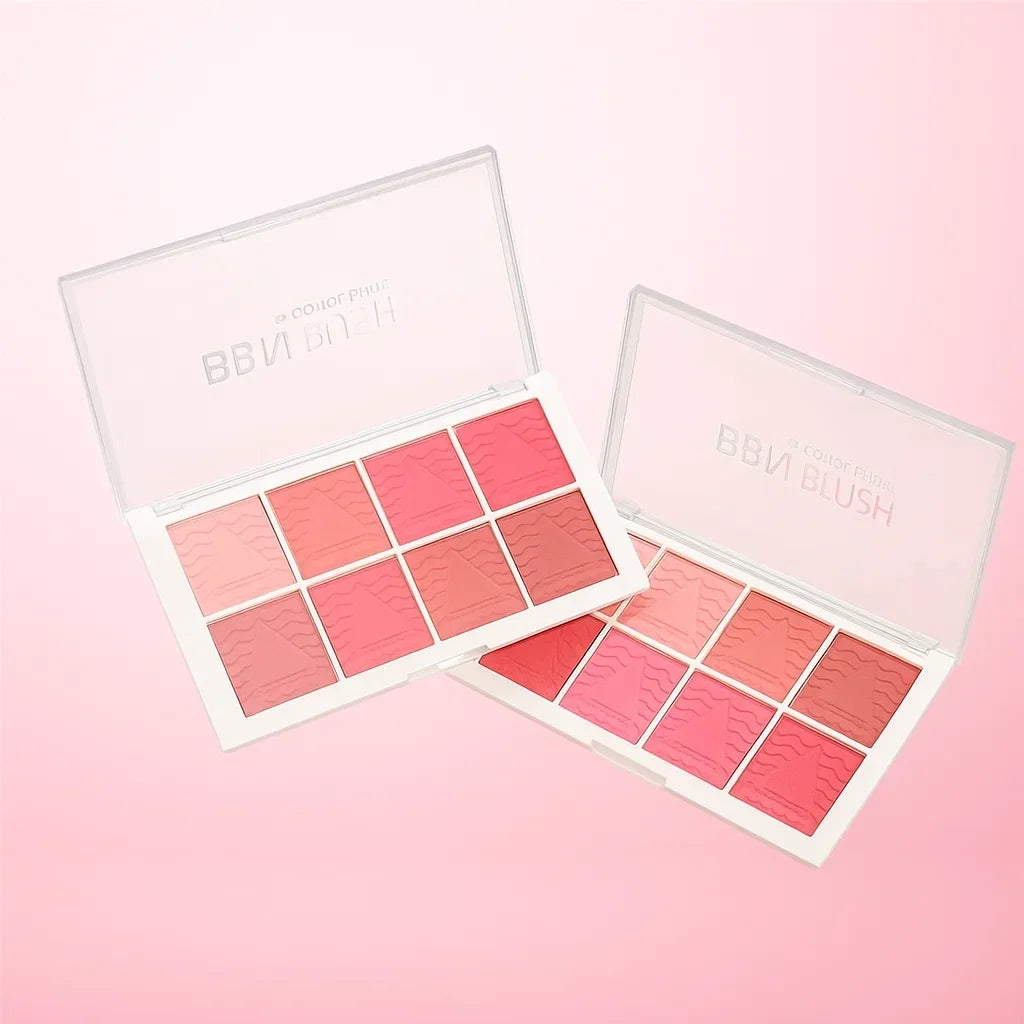 Blusher All-in-One 8-Color Matte Blush Palette - Buy Online in Pakistan at Cosmia.pk