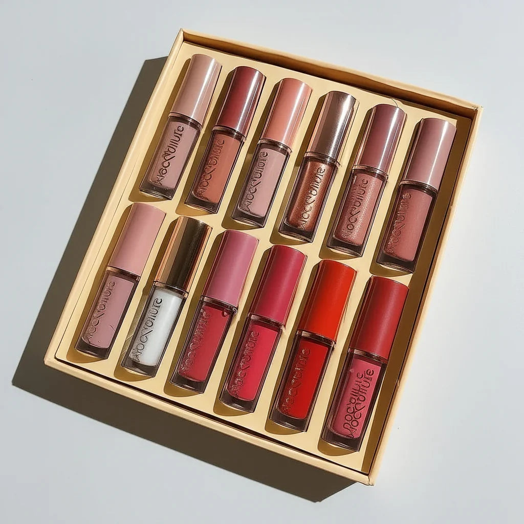 Mocallure Lip Gloss -12 pcs - Buy Online in Pakistan at Cosmia.pk