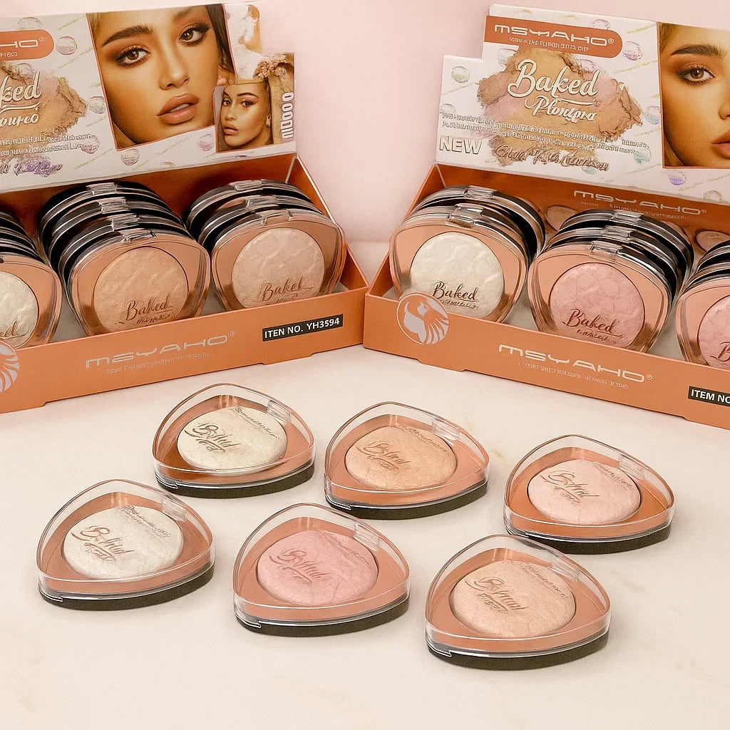 MSYAHO 6 Pcs Baked Highlighter Set - Buy Online in Pakistan at Cosmia.pk