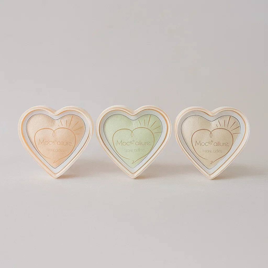 Heart Shaped Makeup Blushing Highlighter - Buy Online in Pakistan at Cosmia.pk