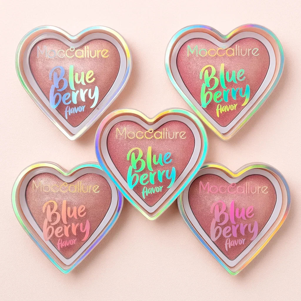 Mocallure blue berry highlighter (6 Pcs) Set - Buy Online in Pakistan at Cosmia.pk
