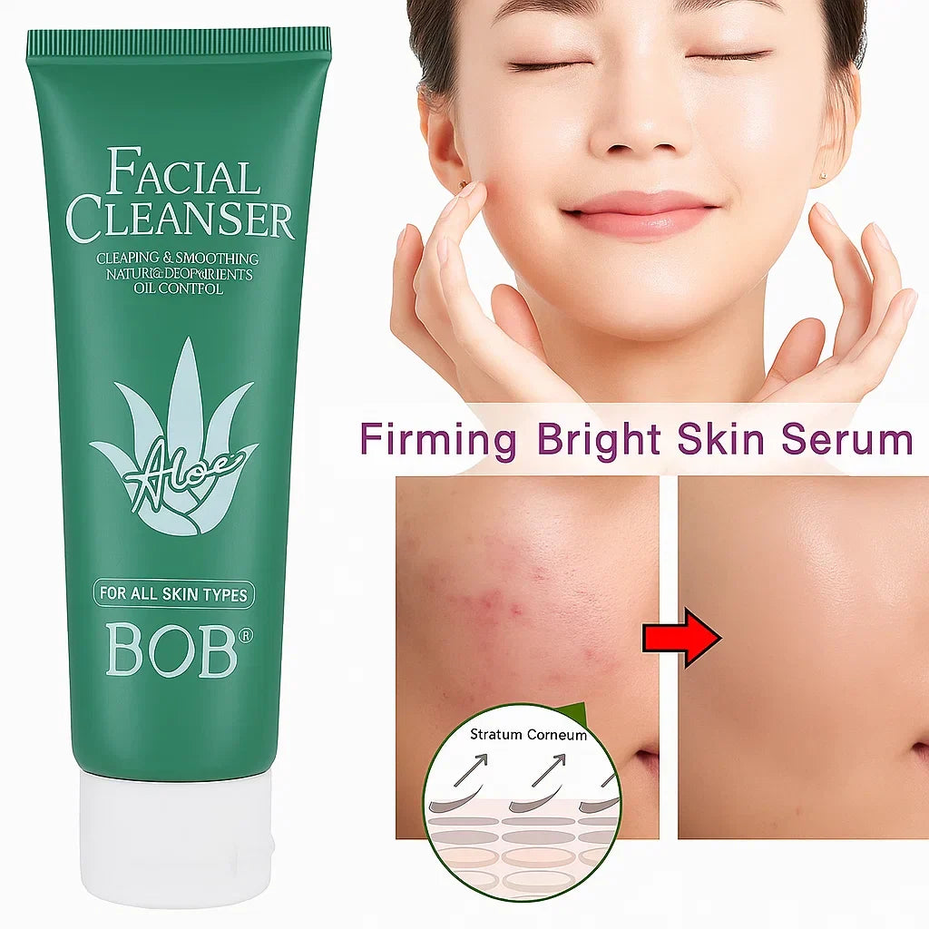 Bob Aloe Vera Facial Cleanser Nourishing Glowing Moisturizing Oil - Buy Online in Pakistan at Cosmia.pk